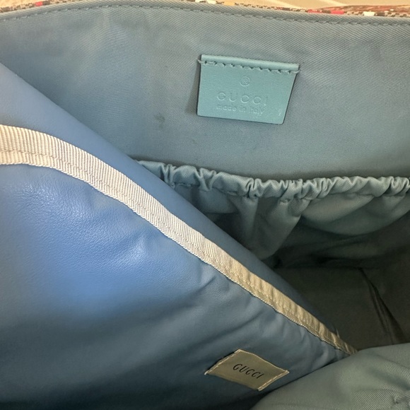 Gucci diaper bag with multi color stars - Picture 2 of 4